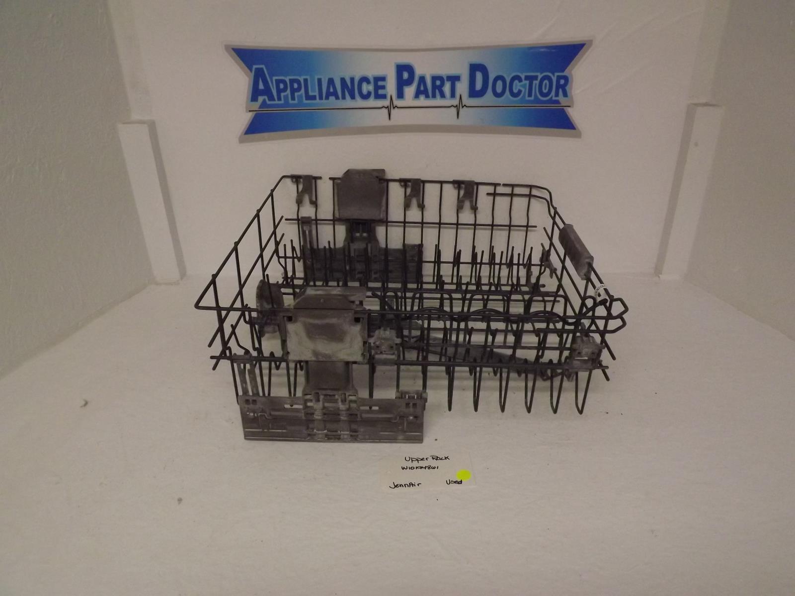 JennAir Dishwasher W10194861 WPW10194861 Upper Rack Used JennAir Dishwasher W10194861 WPW10194861 Upper Rack Used